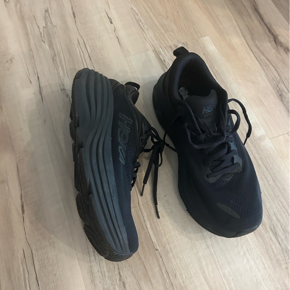 Hoka One One Black Performance Sneakers - Picture 2 of 12